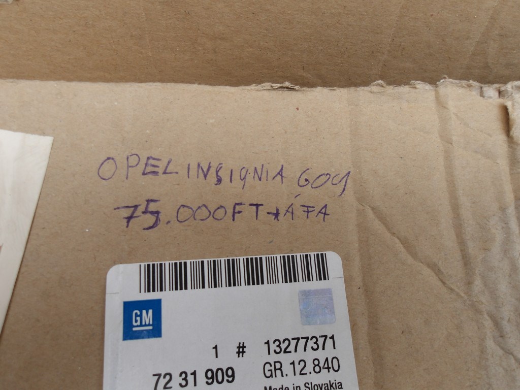 [GYÁRI ÚJ] OPEL INSIGNIA G09 BAL HÁTSÓ AJTÓ KÁRPIT 3. kép